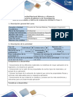 Guía de Actividades y Rubrica Evaluación. Unidad 3 Paso 7 - Trabajo colaborativo 3