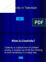 Creativity in Television Advertising