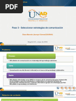 Seleccionar estrategias de comunicación