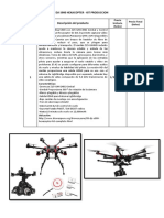 Dji S900 Hexacopter - Kit Produccion: Cantidad Precio Unitario (Soles) Precio Total (Soles)