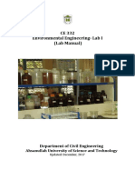 Ce - 332 Ee Lab Manual