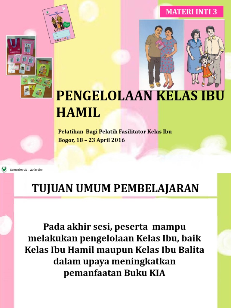 Materi Kelas Ibu Hamil