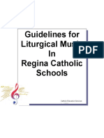 Guidelines for Liturgical Music Final