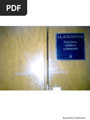 Capitalismo Socialismo Y Democracia Hardware Informatica Y Tecnologia De La Informacion