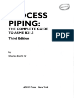Process Piping:: The Complete Guide TOASME 831.3 Third Edition