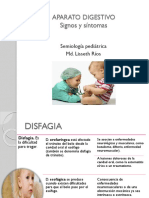 APARATO DIGESTIVO Semiologia Pediatrica