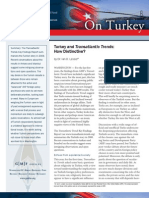 Turkey and Transatlantic Trends: How Distinctive?