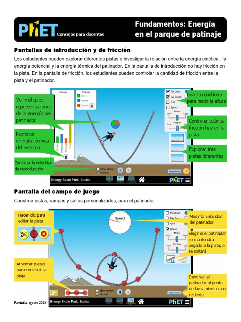 Energy Skate Park Basics HTML Guide - Es PDF | PDF | Patinaje Artístico ...