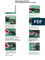 EZ-600-NMC-2-D Connector Installation Procedure On LMR-600: Last Revised 6/4/12