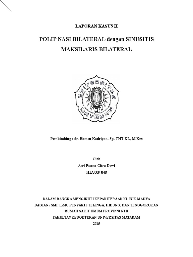 Polip Dan Sinusitis