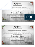 Aqiqah A42