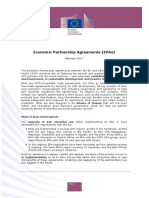 Economic Partnership Agreements (Epas) : and Investment, To Sustainable Development and Poverty Reduction