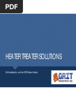 Heating Oil in A Vertical Heater Treater