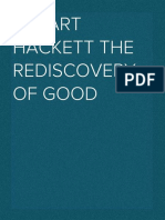 Stuart Hackett The Rediscovery of The Highest Good