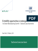 E-Mobility Y: Opportunities & Challenges G