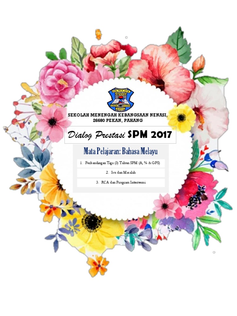 Dialog Prestasi SPM 2017 Analysis | PDF