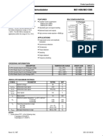 Balanced Modulator Demodulator Specification Sheet
