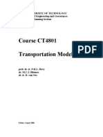 Section - 2006 - DeLFT Course Transportation Modeling