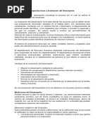 Alcances de Las Capacitaciones y Evaluación Del Desempeño
