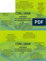 Corel Draw: Crear Objetos Juan Sebastian Acosta Trujillo Juan Sebastian Acosta Morales 802