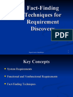 Fact-Finding Techniques For Requirement Discovery