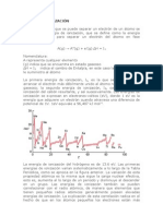 Energia de Ionización