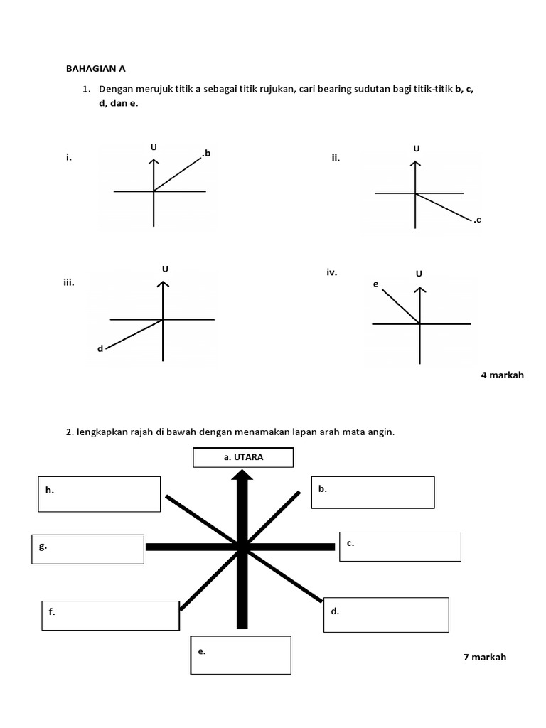 Soalan Geografi Ppt Ting 1 2018 Kssm Pdf