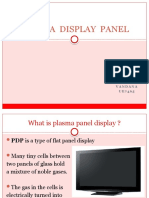 Plasma Display Panel: Submitted by Vandana U E 7 4 6 5