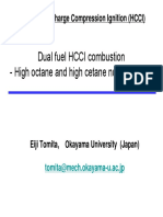 Dual Fuel HCCI Combustion - High Octane and High Cetane Number Fuels