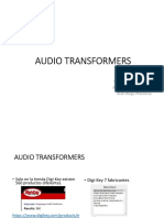Transformadores de Audio