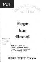 Download Nuggets from Mammoth Utah by Russell Hartill SN3801804 doc pdf