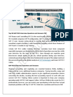 Top 50 SAP FICO Interview Questions and Answers PDF