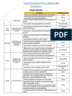 Sandrojesus302 - Plan Personal de Estudios para El Primer Año Académico