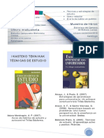 Catalogo Tecnicas de Estudio