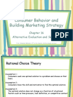 Consumer Behavior and Building Marketing Strategy