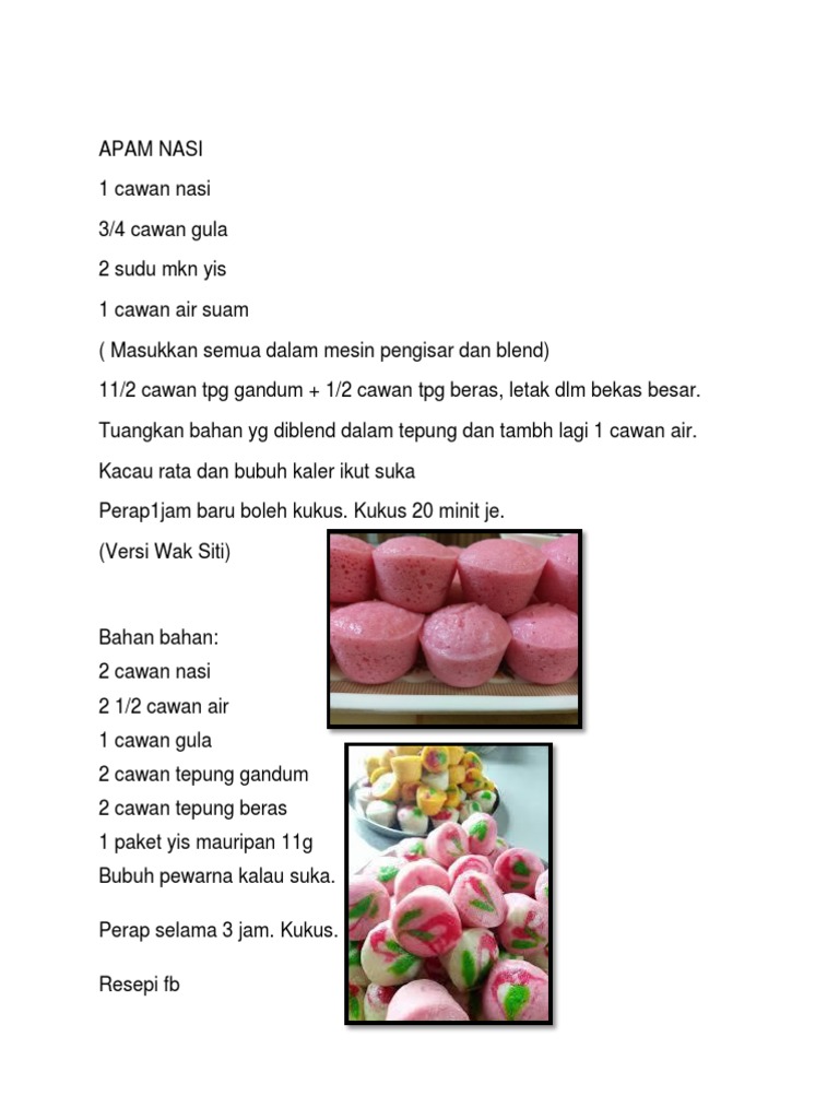 Apam Nasi Pdf
