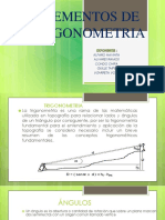 Elementos de Trigonometria Diapositivas