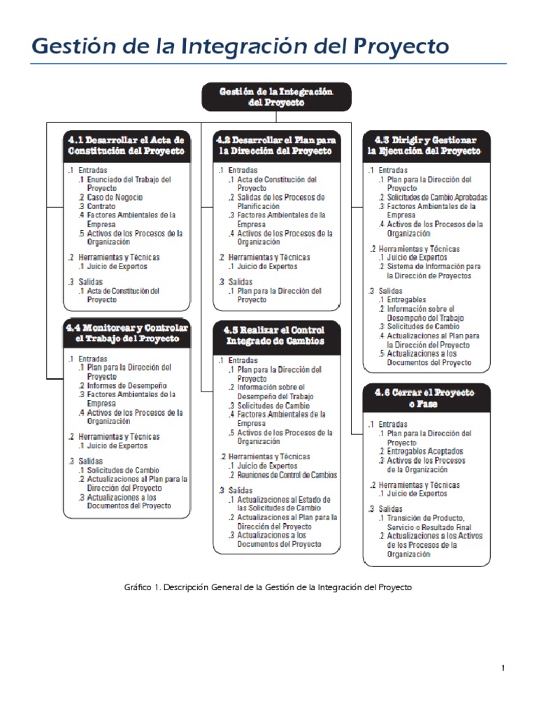 Gestión de la Integración del Proyecto | PDF | Producto (Negocio) | Demanda