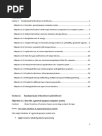 Section 1: Fundamentals of Hardware and Software: Objective 1.1: Describe A General-Purpose Computer System