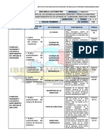 Cronograma de Contenidos Sistema de Suspension, Direccion y Frenos Revisado