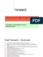 Business Generation - The Fast FWD Approach