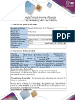 Guía de Actividades y Rúbrica de Evaluación - Tarea 4 - Diseñar Un Blogger Sobre Los Conceptos Principales de La Unidad 3.