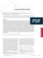 Elevated Uric Acid Increases the Risk for Kidney Disease JAS