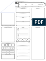 Class Character Sheet - Back-Companion V1.0 - Fillable PDF