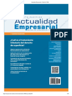 Actualidad Empresarial - Edición #396 PDF