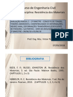 Curso de Engenharia Civil - Resistência dos Materiais