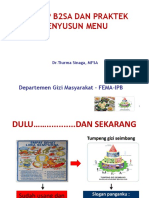 Konsep B2SA Dan Praktek Menyusun Menu