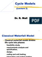 Life Cycle Models: Dr. R. Mall