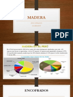 Madera: Encofrados Acabados