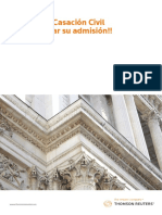 Cómo lograr la admisión del recurso de casación civil